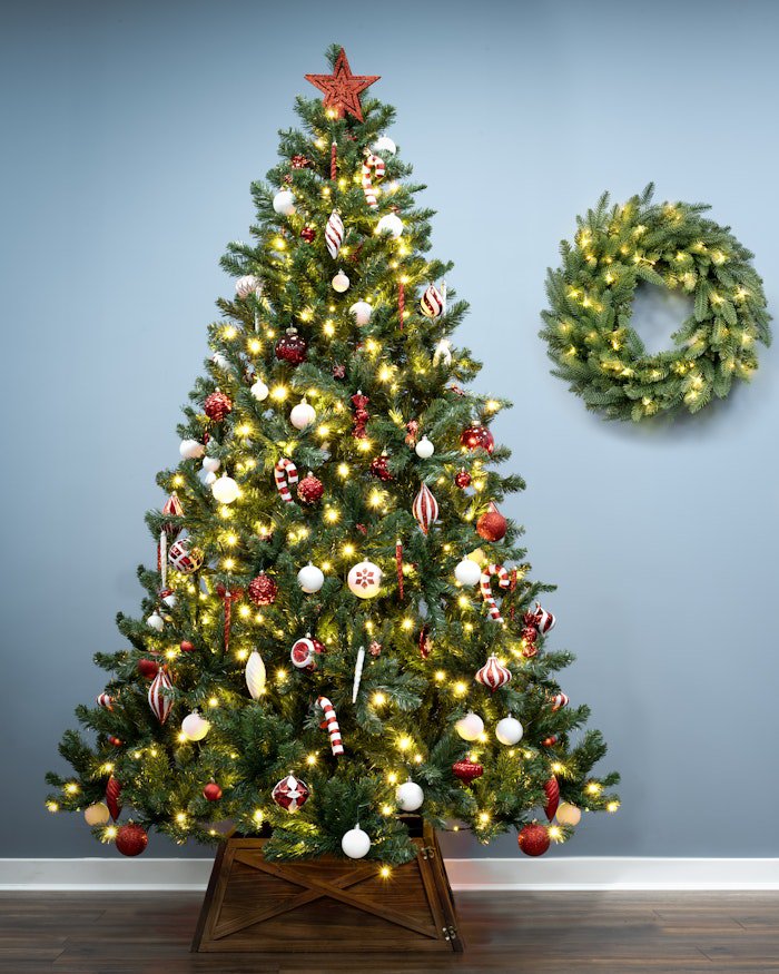 The Pre-lit Arbor Vitae Fir Tree (4ft to 8ft) - Image 4