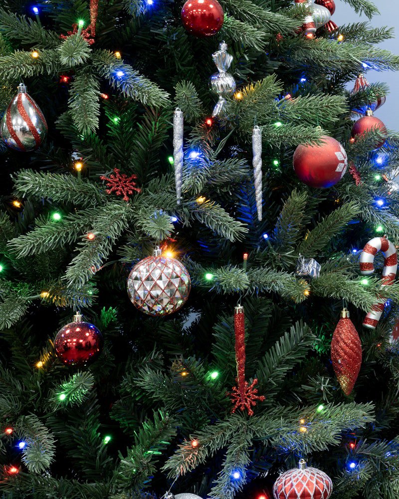 The 9ft Ultra Devonshire Fir Pre-lit with Warm White/Multicoloured Colour change LEDs - Image 11