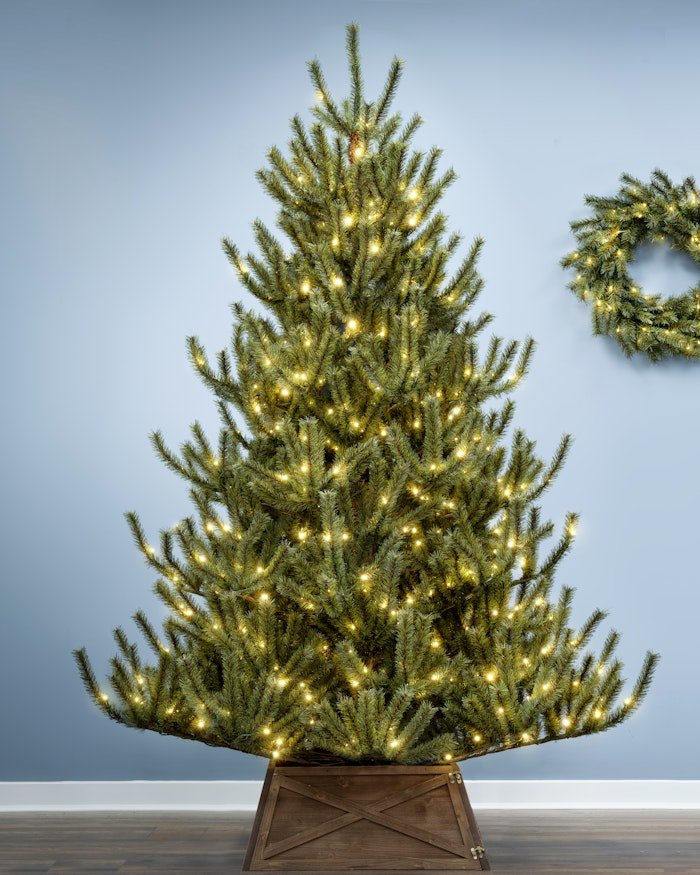 The Pre-lit Matterhorn Pine - Warm White (5ft to 8ft)