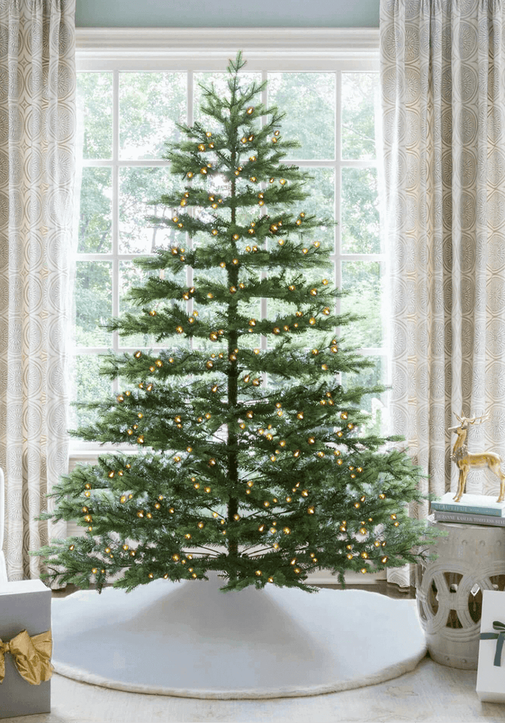7.5' Rushmore Fir Artificial Christmas Tree 750 Warm White LED Lights - Image 7