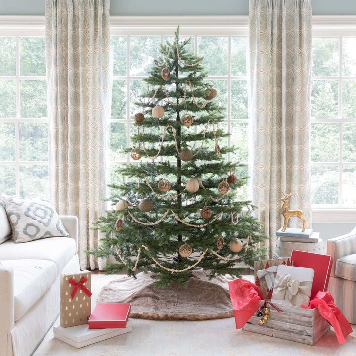 7.5' Rushmore Fir Artificial Christmas Tree 750 Warm White LED Lights - Image 4