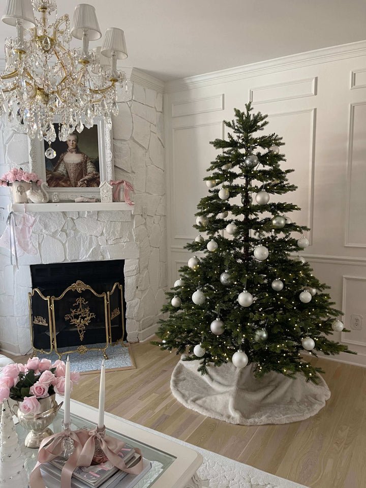 7.5' Rushmore Fir Artificial Christmas Tree 750 Warm White LED Lights - Image 6